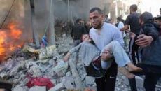 গাজার উত্তরাঞ্চলে ভয়াবহ ইসরায়েলি হামলা, নিহত ৭৩