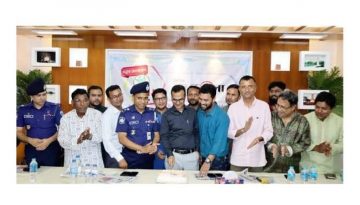 কালবেলার ২য় প্রতিষ্ঠাবার্ষিকীতে চাঁদপুরে সাংবাদিকদের মিলনমেলা