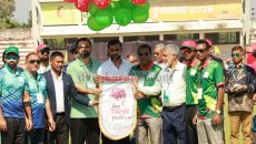 বগুড়ায় জিয়া ক্রিকেট টুর্নামেন্ট উদ্বোধন