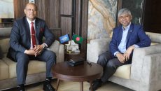 বেবিচক চেয়ারম্যানের সঙ্গে এনবিআর চেয়ারম্যানের সৌজন্য সাক্ষাৎ