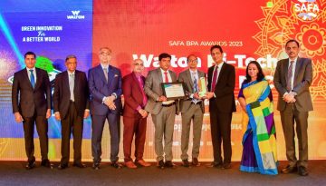 তৃতীয়বারের মত ‘সাফা গোল্ড অ্যাওয়ার্ড’ অর্জন করলো ওয়ালটন