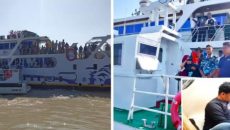সুন্দরবনে ট্যুরিষ্ট জাহাজ থেকে ৬ মাসের অসুস্থ শিশুকে রেসকিউ করলো কোষ্টগার্ড