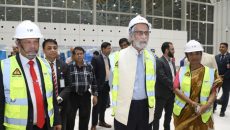 বেবিচক পরিদর্শনে এলেন বেসামরিক বিমান পরিবহন উপদেষ্টা হাসান আরিফ