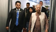 দেশের উদ্দেশে রওনা দিয়েছেন প্রধান উপদেষ্টা