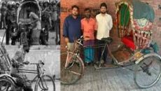 শহীদ নাফিজের দেহ বহনকারী সেই রিকশাটি জুলাই স্মৃতি জাদুঘরে