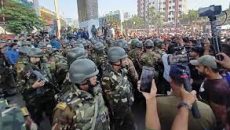 মিরপুর-মহাখালীতে অটোরিকশা চালকদের ধাওয়া দিল সেনাবাহিনী