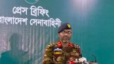 অস্থিতিশীল পরিবেশ তৈরির ইন্ধনদাতাদের খুঁজে বের করা হবে: সেনাবাহিনী