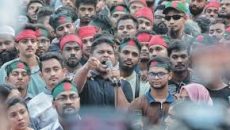 গুলিস্তানে বৈষম্যবিরোধী ছাত্র আন্দোলনের গণজমায়েত কর্মসূচি