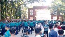 তিতুমীর কলেজ শিক্ষার্থীদের আজও বিক্ষোভ, পুলিশ-সেনা সদস্য মোতায়েন