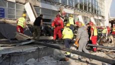 সার্বিয়ায় উত্তরাঞ্চলে রেলস্টেশনের ছাউনি ধসে নিহত ১৪