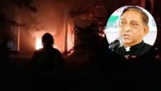চাঁদপুরে সাবেক মন্ত্রী মায়া চৌধুরীর বাড়িতে ভাঙচুর-অগ্নিসংযোগ