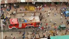 ফার্মগেইটের মার্কেন্টাইল ব্যাংকে আগুন, নিয়ন্ত্রণে ৫ ইউনিট