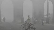 পাকিস্তানে নজিরবিহীন বায়ুদূষণ, রাস্তায় বের হলেই জ্বলছে চোখ