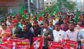 বিএনপির র‍্যালি শুরু, সড়কে লাখো নেতাকর্মীর ঢল