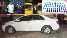 সিলেটে প্রাইভেটকারে মিললো ১১ হাজার পিস ইয়াবা
