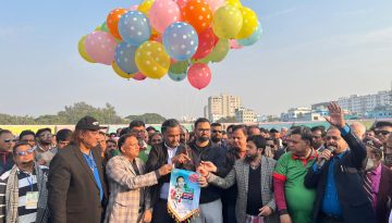 ময়মনসিংহে আরাফাত রহমান কোকো স্মৃতি ফুটবল টূর্নামেন্ট শুরু