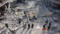 গাজায় গত ২৪ ঘণ্টায় ইসরায়েলি হামলায় নিহত আরও ৪৭ ফিলিস্তিনি