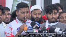 ১৫ জানুয়ারির মধ্যে জুলাই ঘোষণাপত্র জারি করতে হবে: হসনাত