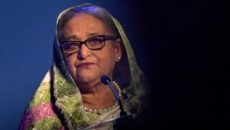 শেখ হাসিনার বিরুদ্ধে ইন্টারপোলে রেড নোটিশ জারি