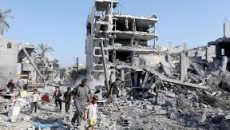 গাজায় গত ২৪ ঘণ্টায় ইসরায়েলি হামলায় নিহত ৭৭