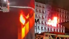 সচিবালয়ের ভবনে আগুন, নিয়ন্ত্রণে ১৮ ইউনিট