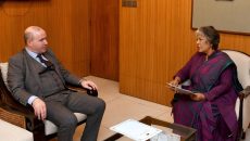 সমাজকল্যাণ এবং মহিলা ও শিশু বিষয়ক উপদেষ্টার সাথে আলজেরিয়ার রাষ্ট্রদূতের সাক্ষাৎ