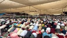 ইজতেমা ময়দানে দেশের সর্ববৃহৎ জুমার নামাজ আদায়