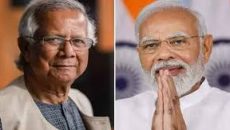প্রধান উপদেষ্টা ড. ইউনূসকে শুভেচ্ছা জানিয়েছেন নরেন্দ্র মোদি