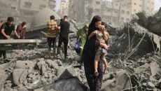 গাজায় ইসরায়েলি আগ্রাসনে নিহত প্রায় ৪৬ হাজার