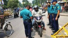 সড়কে শৃঙ্খলা ফেরাতে ডিএমপির ২১৮০ মামলা