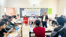 সম্ভাব্য বিদেশগামীদের নিয়ে চাঁদপুরে সিসিডিএ এর প্রশিক্ষণ কর্মশালা