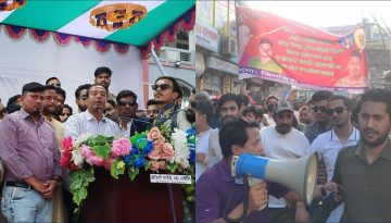 ছাত্রলীগের কোন সন্ত্রাসীদের আশ্রয় দেওয়া যাবে না: রাকিবুল ইসলাম