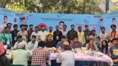 ছাত্রদল নেতার জন্মদিনে ব্যতিক্রমী আয়োজন