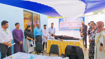 আহ্‌ছানিয়া মিশন বিজ্ঞান ও প্রযুক্তি বিশ্ববিদ্যালয়ে সফলভাবে রক্তদান শিবিরের আয়োজন