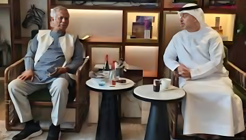 আরব আমিরাত সফর শেষে ঢাকার উদ্দেশে প্রধান উপদেষ্টা