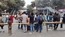 আবারও সড়ক অবরোধ তিতুমীরের শিক্ষার্থীদের, চলছে অনশন