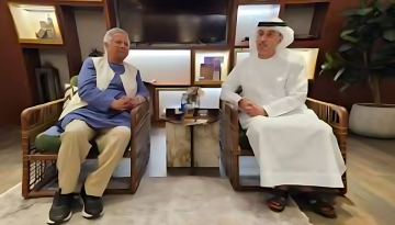 দুবাই পৌঁছেছেন ড. ইউনূস