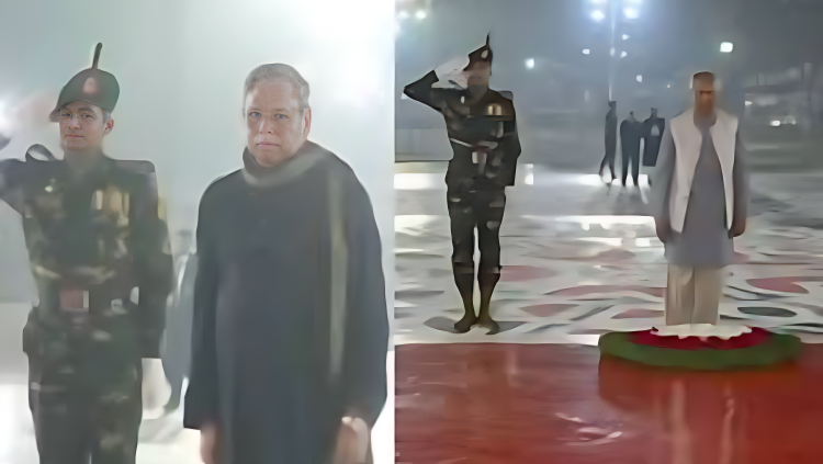 ভাষা শহীদদের প্রতি রাষ্ট্রপতি ও প্রধান উপদেষ্টার শ্রদ্ধা নিবেদন