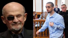 সালমান রুশদিকে হত্যাচেষ্টর দায়ে অভিযুক্ত ব্যক্তির বিচার শুরু