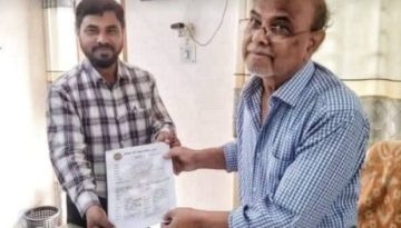 নেত্রকোণা জেলা প্রেসক্লাব নির্বাচনে প্রার্থীদের মনোনয়নপএ দাখিল