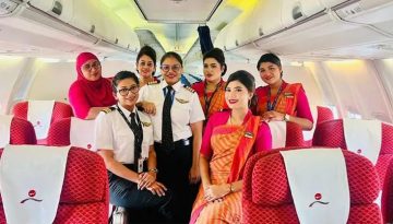 নারী দিবস উপলক্ষে নারীদের নেতৃত্বে বিমান বাংলাদেশের বিশেষ ফ্লাইট পরিচালিত