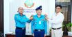 পদোন্নতিপ্রাপ্ত কর্মকর্তাকে র‌্যাংক ব্যাজ পরালেন আরএমপির পুলিশ কমিশনার