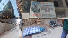 মিরপুরে আটতলা কন্সট্রাকশন ভবনের বারান্দা ভেঙ্গে নিচে পরে ভিক্ষুকের মৃত্যু