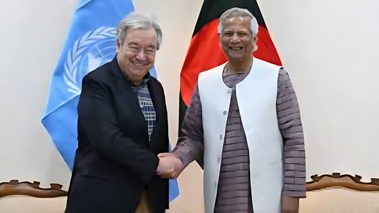 যেকোনো সংকটে বাংলাদেশের পাশে থাকবে জাতিসংঘ: গুতেরেস
