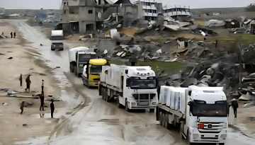 রোজার মধ্যে গাজায় ত্রাণ যাওয়া বন্ধ করে দিল ইসরাইল