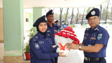 পঞ্চগড় পুলিশ অফিস পরিদর্শন করলেন অ্যাডিশনাল ডিআইজি রেজাউল হক খান