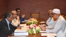 জাতীয় ঐকমত্য কমিশনের সঙ্গে খেলাফতে মজলিসের সংলাপ অনুষ্ঠিত