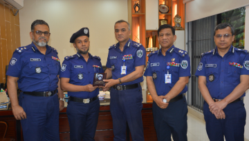 পিবিআইর অতিরিক্ত ডিআইজির বদলিজনিত বিদায়ী সংবর্ধনা অনুষ্ঠিত