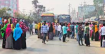 গাজীপুরে নারী শ্রমিক নিহতের প্রতিবাদে মহাসড়ক অবরোধ