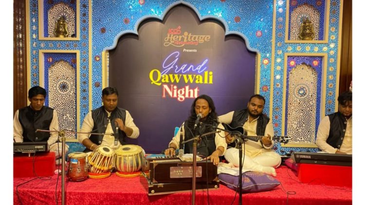 আইসিসিবি হেরিটেজ রেস্টুরেন্টে গ্র্যান্ড কাওয়ালি নাইট শুরু